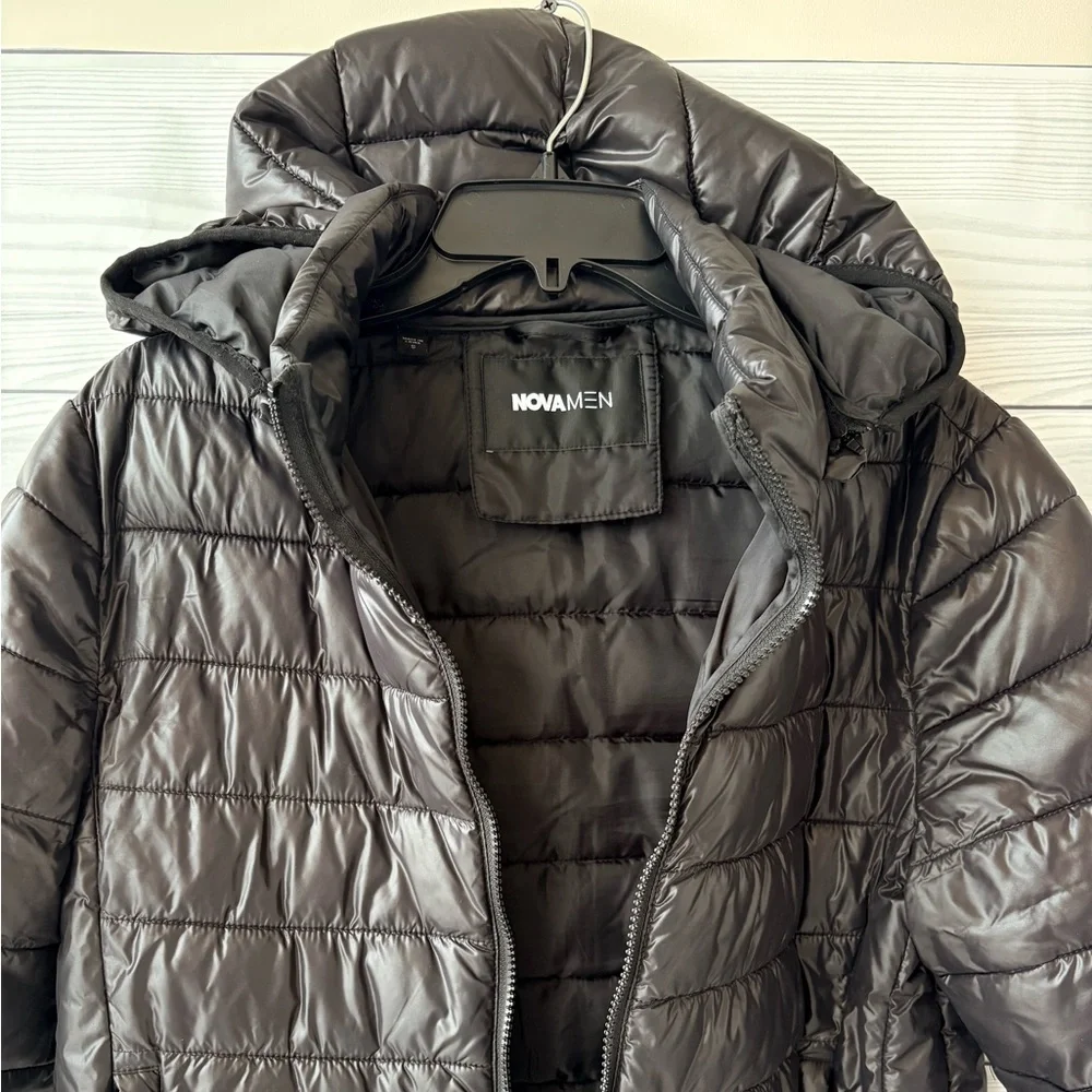 Fashion Nova Men Black‎ Puffer Jacket